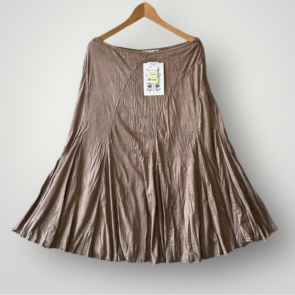 passion concept Dresses & Skirts - 5 for $35 NWT Passion Concept Skirt Midi Women Size XL Brown